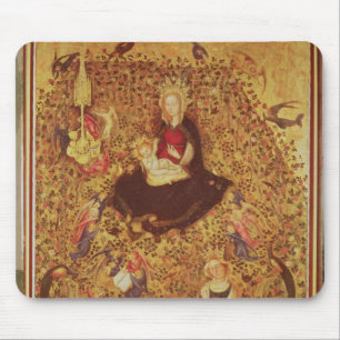 Mousepad Madonna com Bush cor-de-rosa