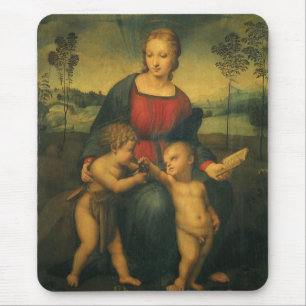 Mousepad Madonna do Goldfinch por Raphael Sanzio