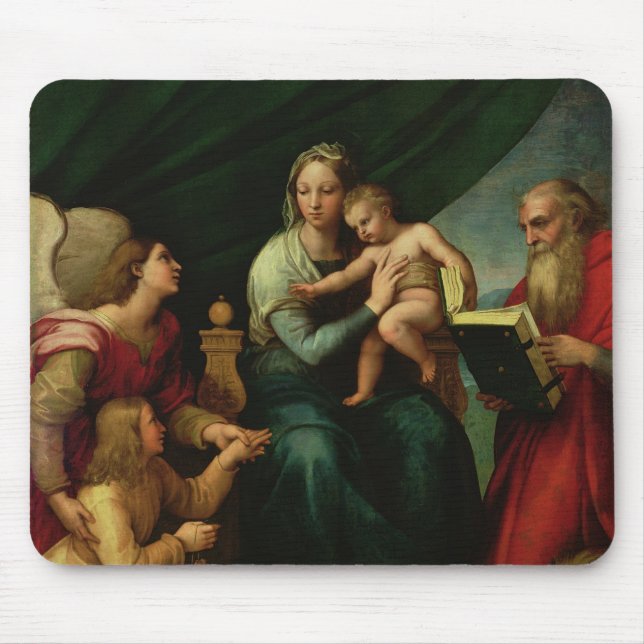 Mousepad Madonna dos peixes c.1513 (Frente)