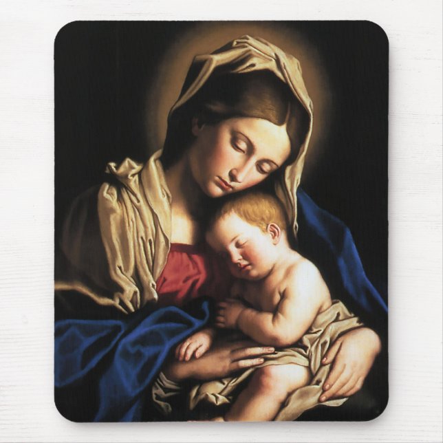 MOUSEPAD MADONNA E CRIANÇA (Frente)