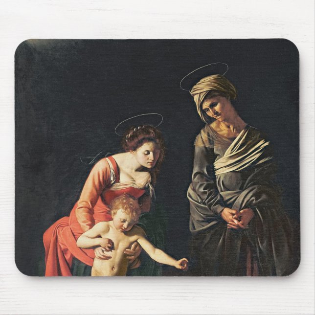 Mousepad Madonna e criança com uma serpente, 1605 (Frente)