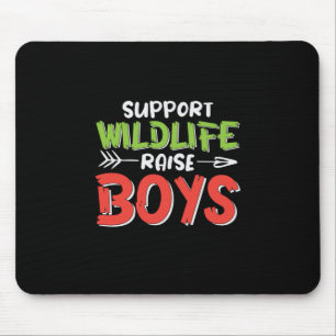 Mousepad Madre Art Support Wildlife Raise Boys
