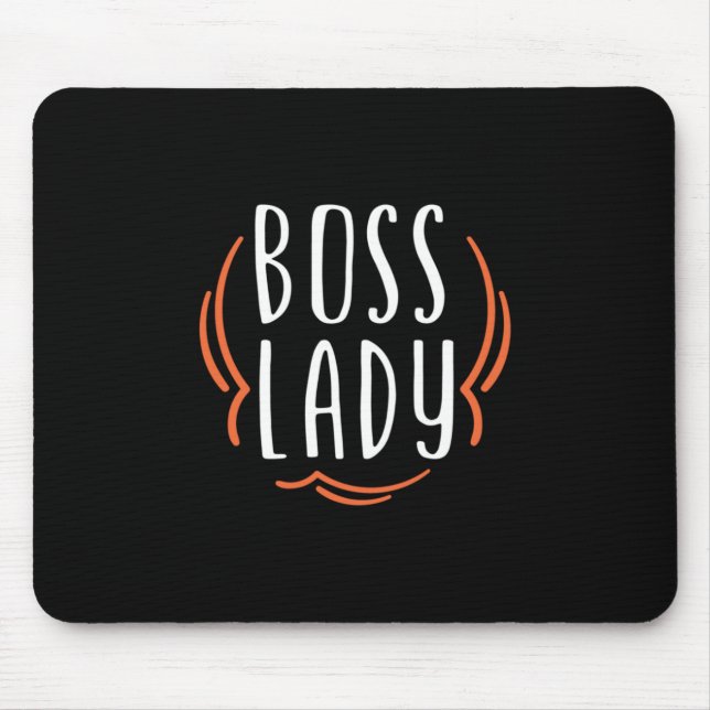 Mousepad Madre Gift Boss Lady (Frente)