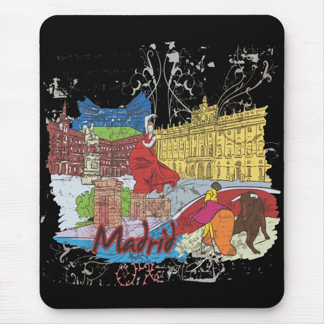 Mousepad Madrid (Frente)