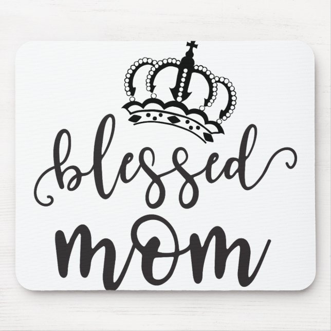 Mousepad Mãe abençoada (Frente)