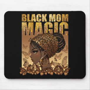 Mousepad Mãe Afro-Americana Mulher Afro-Americana Dia de as