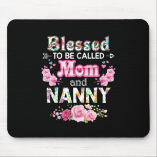 Mousepad Mãe Arte Abençoada Por Ser Chamada Mãe E Avó
