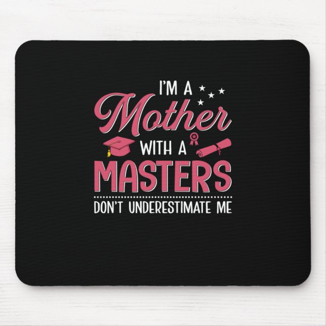 Mousepad Mãe Arte Mãe Com Um Mestre (Frente)