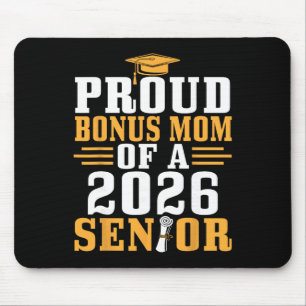 Mousepad Mãe Bônus Orgulhosa Diploma de Graduação do Filho