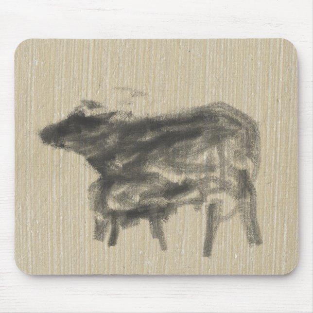 Mousepad Mãe Buffalo e seu filhote de Chinês Ox Year MP (Frente)