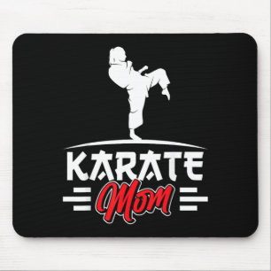 Mousepad Mãe Cinturão de Karate Lutadora Treinadora de Arte