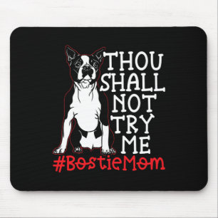 Mousepad Mãe Custa Boston Terrier Dog Lover