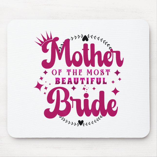 Mousepad Mãe Da Noiva Mais Bonita1 (Frente)