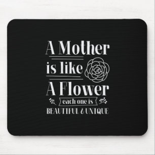 Mousepad Mãe Dando Presente A Mãe É Como Uma Flor