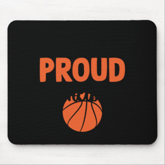 Mousepad Mãe De Basquete Louco E Orgulhosa - Citações Engra
