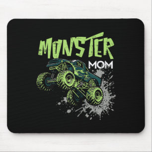 Mousepad Mãe de Caminhão Monstro Corrida Off Road Família C