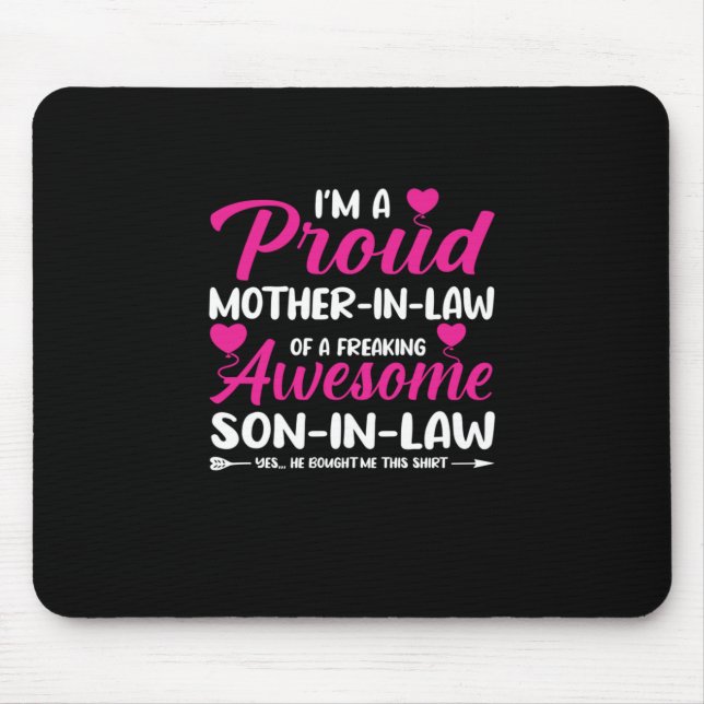 Mousepad Mãe De Direito, Filho Incrível De Direito (Frente)