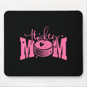 Mousepad Mãe de Hockey Jogador de Hockey Fofo Dia das Mães