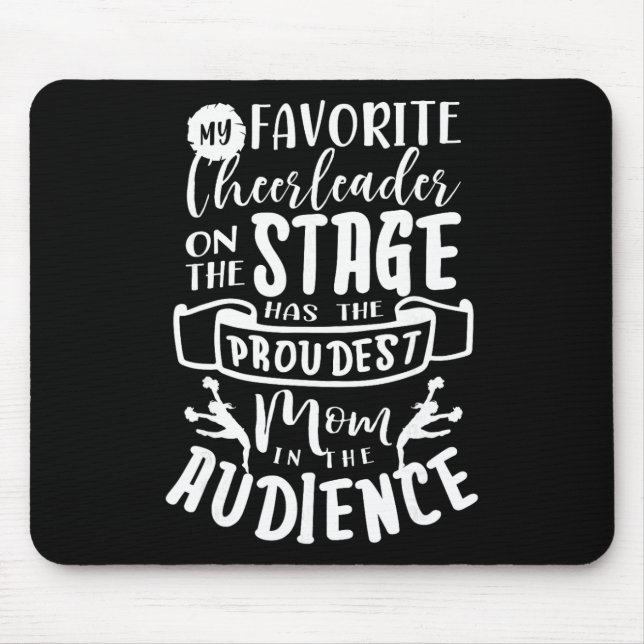 Mousepad Mãe de líder de torcida Liderança de torcida Equip (Frente)