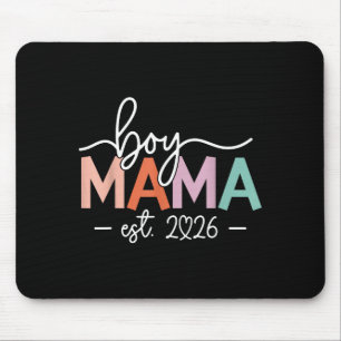 Mousepad Mãe de menino est 2026 mãe de menino gravidez mãe