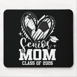 Mousepad Mãe de senior da turma de 2026 coração de formatur
