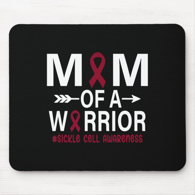 Mousepad Mãe De Um Guerreiro Célula Falsiforme Mês De Consc (Frente)