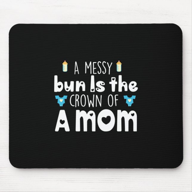 Mousepad Mãe Deu A Coroa De Uma Mãe (Frente)