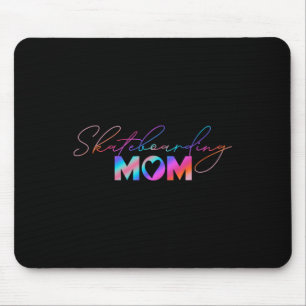 Mousepad Mãe Dia das Mães Arco-íris Skate Linda Mamãe