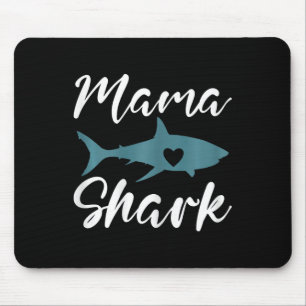 Mousepad Mãe Dia de as mães Engraçado Tubarão-Mama