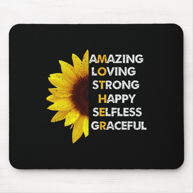 Mousepad Mãe Dia de as mães Mãe Fantástico Adorável Melhor  (Frente)