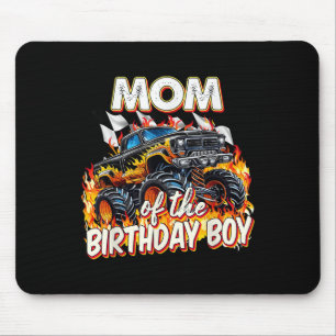 Mousepad Mãe Do Aniversário Do Monstro De Aniversário Novem