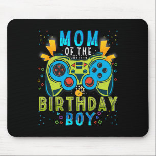 Mousepad Mãe Do Jogo De Vídeo De Criança De Aniversário Que