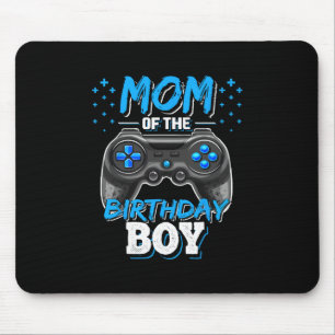 Mousepad Mãe Do Menino De Aniversário Correspondendo Vídeo
