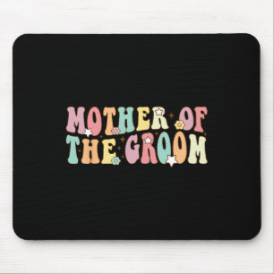 Mousepad Mãe Do Noivo Mãe Groovy Despedida de Solteiro Casa