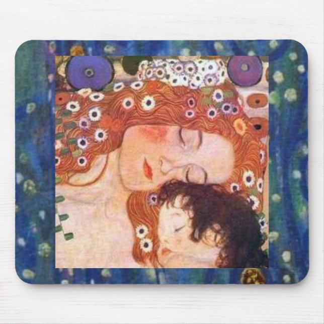 Mousepad Mãe e Criança por Klimt (Frente)
