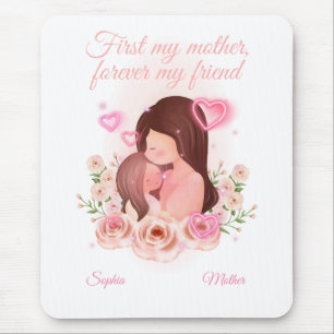 Mousepad Mãe e Filha, Nomes Personalizados