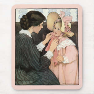 Mousepad Mãe e Filho Antigos por Jessie Willcox Smith