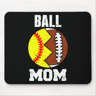 Mousepad Mãe engraçada pé suave jogador mãe