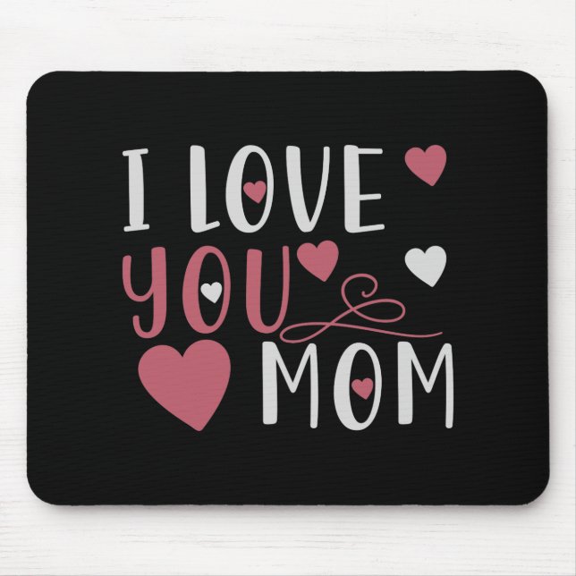 Mousepad Mãe, eu te amo mãe (Frente)
