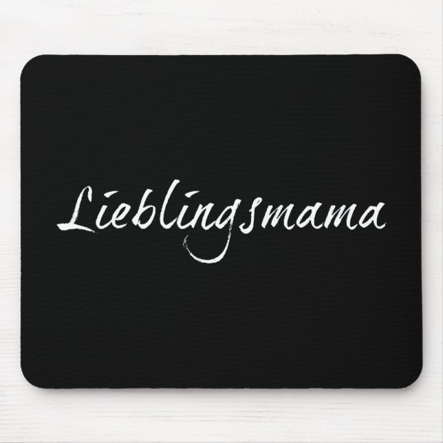 Mousepad Mãe Favorita - branco 00001 (Frente)