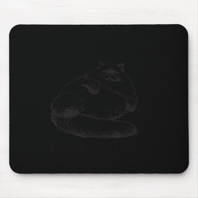 Mousepad Mãe Gata Eu Sou Apenas Pele E Ossos  (Frente)