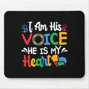 Mousepad Mãe Mama Autismo Autismo Mês de Consciência