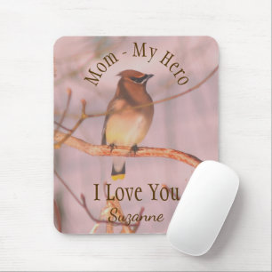 Mousepad Mãe Meu Herói Te Amo Personalizado