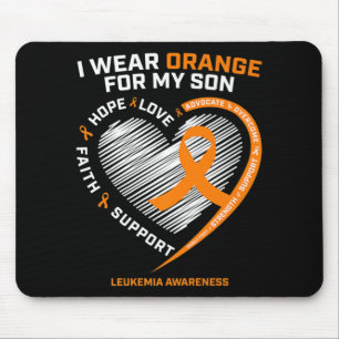 Mousepad Mãe Pai Leucemia Consciência Filho Leucemia Consci