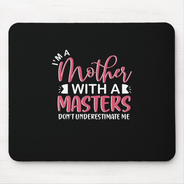 Mousepad Mãe Presente Eu Sou Mãe Com Um Mestre (Frente)