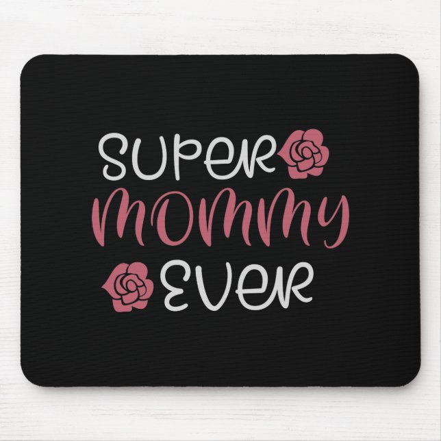 Mousepad Mãe - Super Mamãe (Frente)