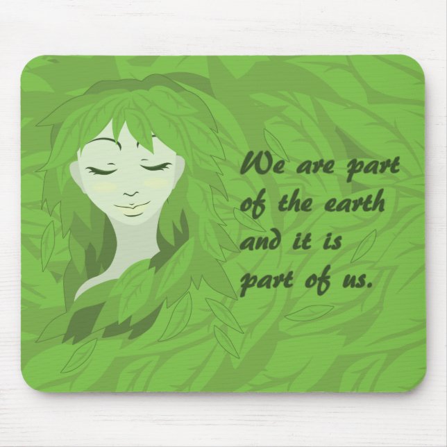 Mousepad Mãe Terra (Dormindo) (Frente)