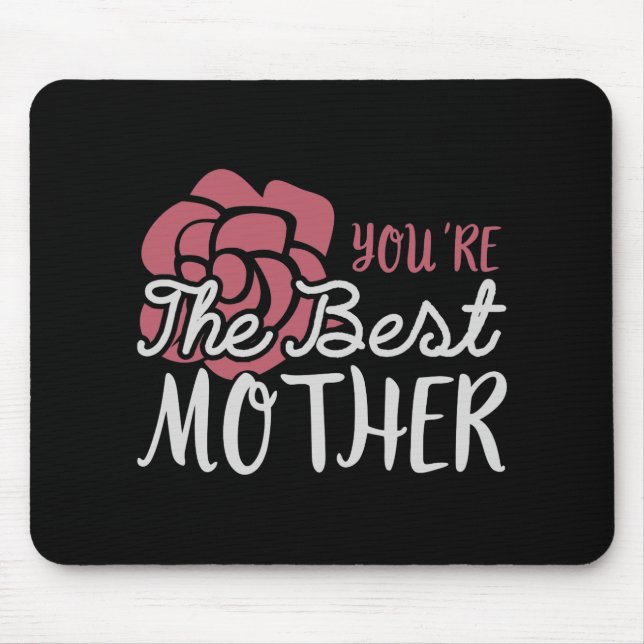 Mousepad Mãe, você é a melhor mãe (Frente)