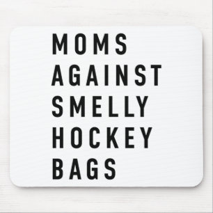 Mousepad Mães Contra Sacos de Hockey Fedidos Tamanho Grande
