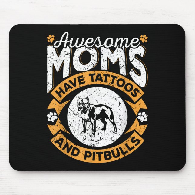 Mousepad Mães Incríveis Têm Tatuagens E Tatuagens - Sobreme (Frente)